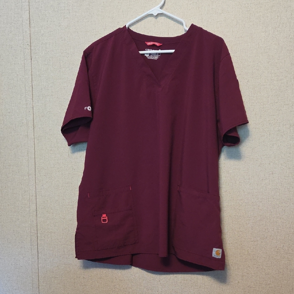 Carhartt Force Modern Fit Top - Deep Burgundy